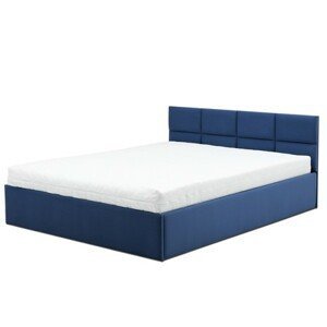 Čalouněná postel MONOS s matrací rozměr 160x200 cm Modrá