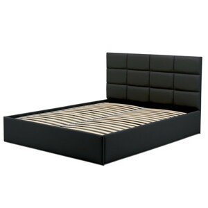 Čalouněná postel TORES bez matrace rozměr 160x200 cm Černá