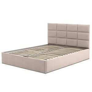 Čalouněná postel TORES II bez matrace rozměr 160x200 cm Béžová