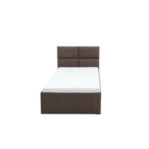 Čalouněná postel MONOS s matrací rozměr 180x200 cm Kakao Pěnová matrace