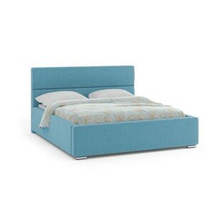Čalúnená posteľ NEVADA 140x200 cm Modrá