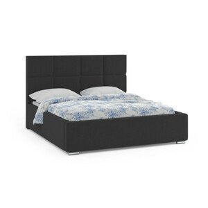 Čalouněná postel ONTARIO 140x200 cm Černá