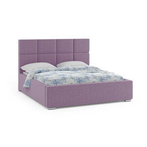 Čalouněná postel ONTARIO 160x200 cm Fialová