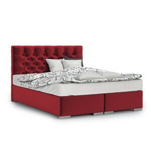 Čalúnená posteľ Texas 120x200 cm Červená
