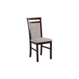Jedálenská stolička MILANO 5 Biela Tkanina 3X