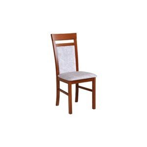 Jedálenská stolička MILANO 6 Biela Tkanina 3X
