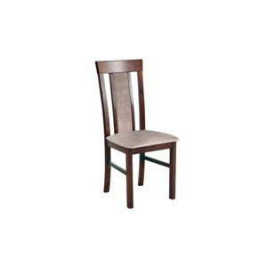 Jedálenská stolička MILANO 8 Biela Tkanina 24Z