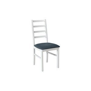 Jídelní židle NILO 8 Bílá Tkanina 4