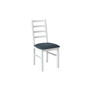 Jídelní židle NILO 8 Bílá Tkanina 2