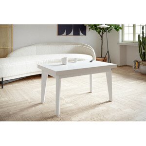 Konferenční stolek Skandinavská 120x70 cm Bílá Bílá