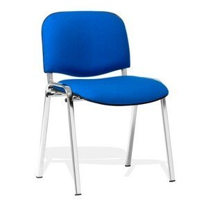 Konferenčná stolička ISO CHROM C24 – hnedá/béžová