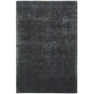 KATHERINE CARNABY - Chrome Stripes Nero - koberec ROZMER CM: 120 x 180