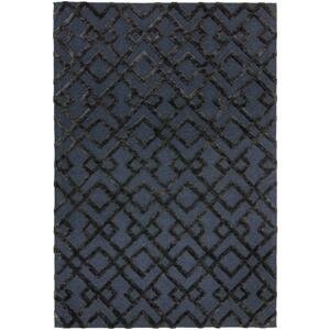 ASIATIC LONDON Dixon Black Trellis - koberec ROZMER CM: 200 x 290