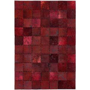ASIATIC LONDON Xylo Red Cross Stitch - koberec ROZMER CM: 160 x 230