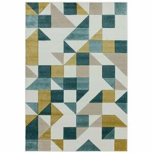 ASIATIC LONDON Sketch SK03 Shapes Green - koberec ROZMER CM: 160 x 230