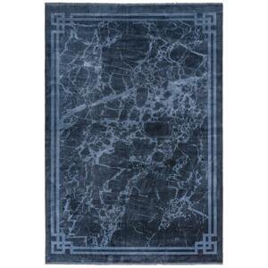 ASIATIC LONDON Zehraya ZE02 Ink Blue Border - koberec ROZMER CM: 120 x 180