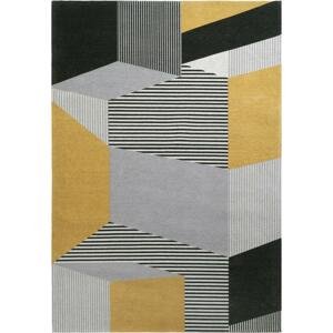 CARPET DECOR - Metropolis Yellow - koberec ROZMER CM: 200 x 300