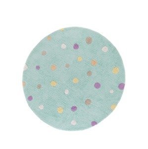 MOOD SELECTION Bambini Dots Turquoise - koberec