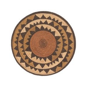 MOOD SELECTION Sahara Brown - koberec ROZMER CM: ø120