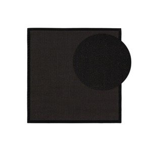 MOOD SELECTION Sana Black - koberec ROZMER CM: 200 x 200