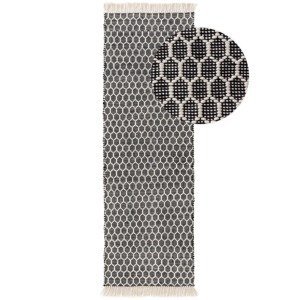 MOOD SELECTION Exteriérový koberec Mimpi White/Black - koberec ROZMER CM: 80 x 150