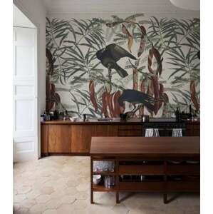 Wallcolours WALLCOLORS Crows wallpaper - tapeta POVRCH: Prowall Concrete