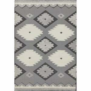 ASIATIC LONDON Alfresco Monty Black Cream Tribal - koberec ROZMER CM: 160 x 230