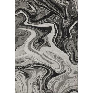 ASIATIC LONDON Alfresco Patio Black Marble - koberec ROZMER CM: 160 x 230