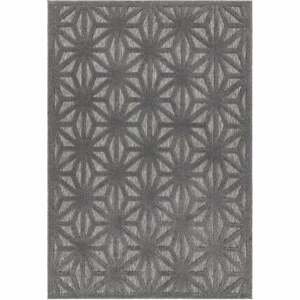 ASIATIC LONDON Alfresco Salta Anthracite Star - koberec ROZMER CM: 200 x 290