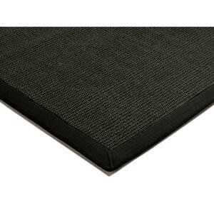 ASIATIC LONDON Sisal Black/Black - koberec ROZMER CM: 160 x 230