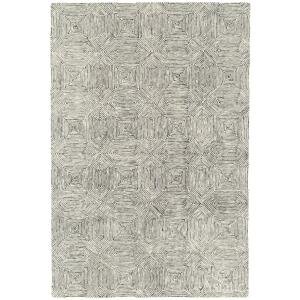 ASIATIC LONDON Camden Black White - koberec ROZMER CM: 120 x 170