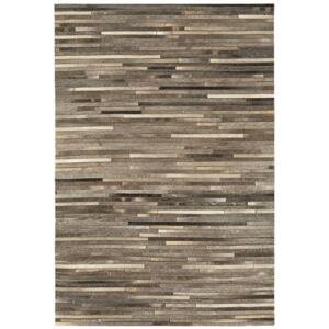 ASIATIC LONDON Gaucho Stripe Dark Grey - koberec ROZMER CM: 160 x 230