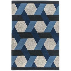 ASIATIC LONDON Camden Blue - koberec ROZMER CM: 160 x 230