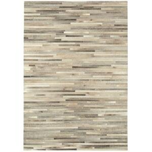 ASIATIC LONDON Gaucho Stripe Light Grey - koberec ROZMER CM: 160 x 230