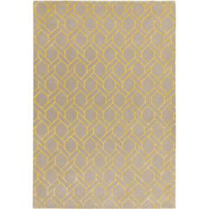 ASIATIC LONDON Nexus Fine Lines Yellow - koberec ROZMER CM: 200 x 290