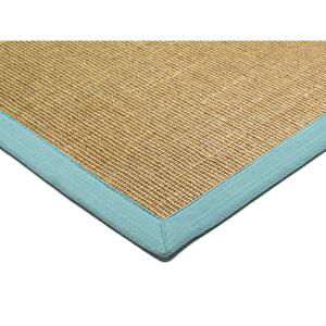 ASIATIC LONDON Sisal Linen/Aqua - koberec ROZMER CM: 160 x 230