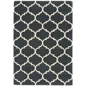 ASIATIC LONDON Albany Ogee Charcoal - koberec ROZMER CM: 120 x 170