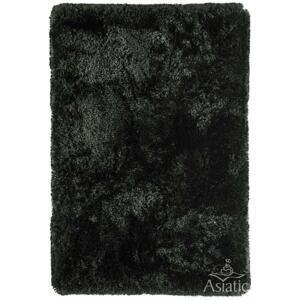 ASIATIC LONDON Plush Black - koberec ROZMER CM: 120 x 170