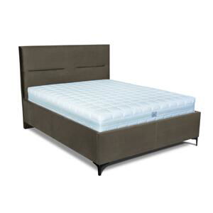 MOOD posteľ Divend Line boxspring 2208/čierna PLOCHA SPANIA: 160 x 200 cm