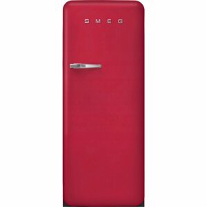 SMEG 51's Retro Style FAB28 chladnička s mraziacim boxom ruby red mat + 5 ročná záruka zdarma