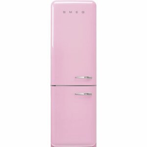 SMEG 51's Retro Style FAB32 kombinovaná chladnička s mrazákom dole ružová + 5 ročná záruka zdarma