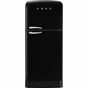 SMEG 50's Retro Style FAB50 kombinovaná chladnička s mrazákom hore čierna + 5 ročná záruka zdarma