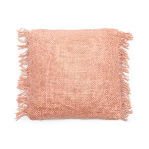 BAZAR BIZAR The Oh My Gee Cushion Cover - Salmon Pink - 40x40 obliečka