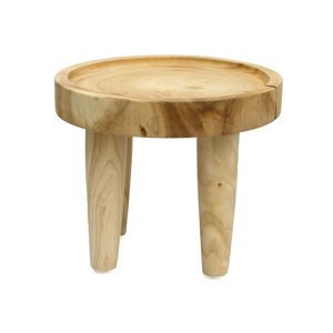 BAZAR BIZAR The Samanea Side Table - Natural príručný stolík