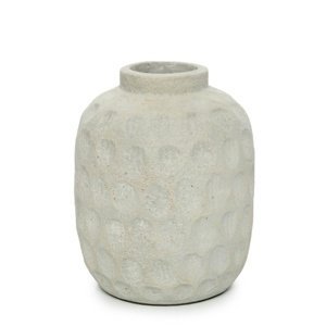 BAZAR BIZAR The Trendy Vase - Concrete - L váza