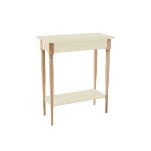 RAGABA Mamo konzolový stôl úzky FARBA: kriedová biela/drevo