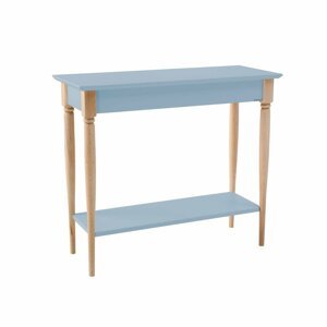 RAGABA Mamo konzolový stôl stredný FARBA: nebeská modrá/drevo