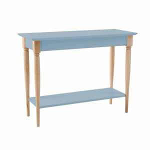 RAGABA Mamo konzolový stôl široký FARBA: nebeská modrá/drevo