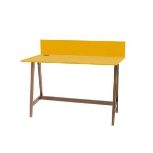 RAGABA Luka písací stôl bez zásuvky FARBA: okrová