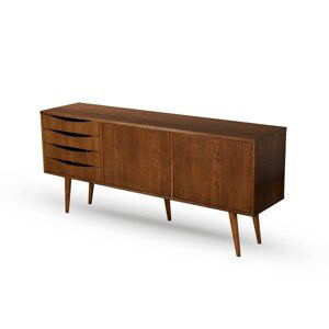 MOOD SELECTION Classy Brown Chest of Drawers ROZMER CM: Š-170 x H-40 cm x V-75 cm